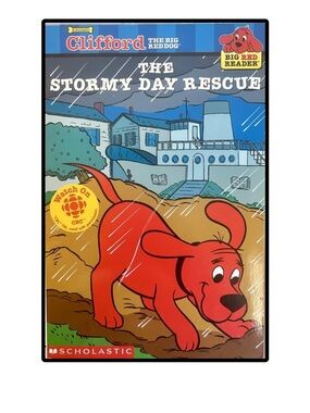 BUNDLE & SAVE 🦴 Clifford the Big Red Dog The Stormy Day Rescue Reader